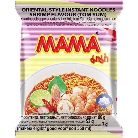 MaMa nouille ins. sav crevette 60g Halal