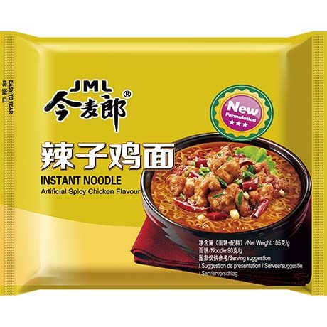 JML NOUILLES INSTANTANÉES POULET ÉPICÉ 105 G.