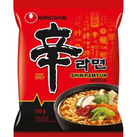 nouille nong shim shin ramyun coréenne120g