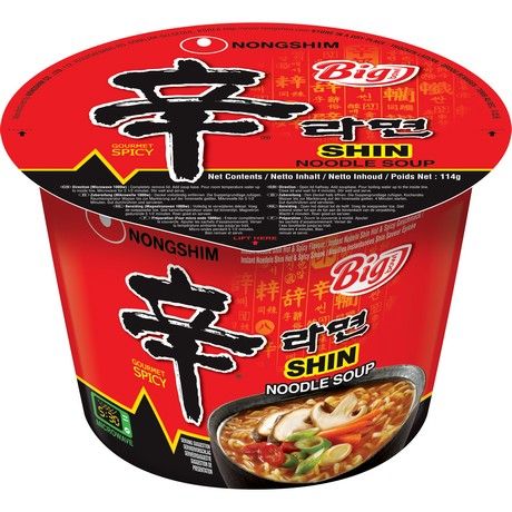 Grand Bol de Nouilles Instantanée Shin 114 G NONGSHIM