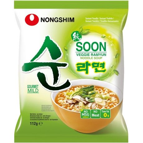 Nouilles Instantanée Soon Légumes 112 GR NONGSHIM