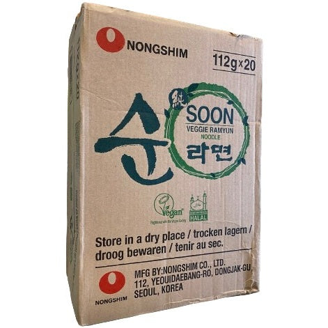 Nouilles Instantanée Soon Légumes 20X112 GR NONGSHIM