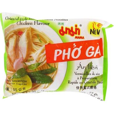 Nouilles Riz Inst. Poulet pho Ga55 G MAMA