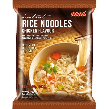 Nouilles de Riz Ins. Poulet 55 G MAMA gluten free