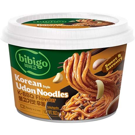 Nouilles Udon BBQ à la Coréenne 187,2 g – BIBIGO