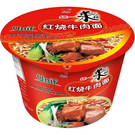 Bol de Nouilles Instant Boeuf Rôti 110 GR TONGYI