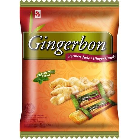 薄荷姜糖 125 克 GINGERBON