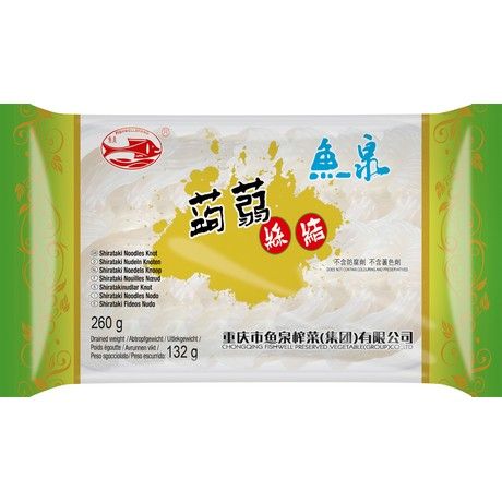 shirataki noodles knot 260g