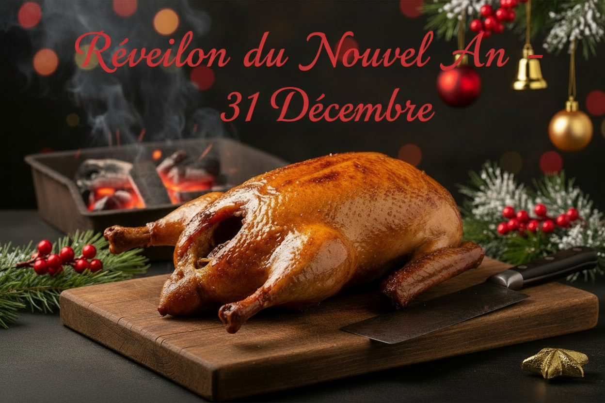 跨年烤鸭海报-简洁版