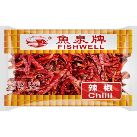 Piment séché 100 GR FISH WELL