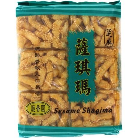Biscuits Sachima au Sésame 240 G CRISPY FRAGRANCE GARDEN