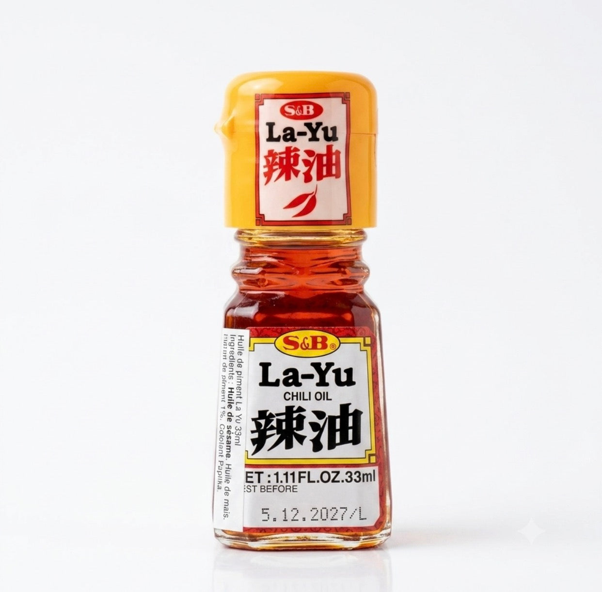 Huile de Sésame Pimentée La Yu 33ml — S&B