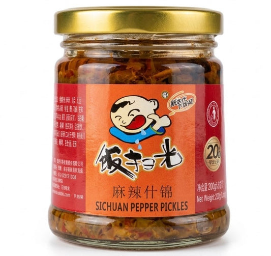 Mélange de légumes pimentés au poivre de Sichuan FanSaoGuang – 280 g