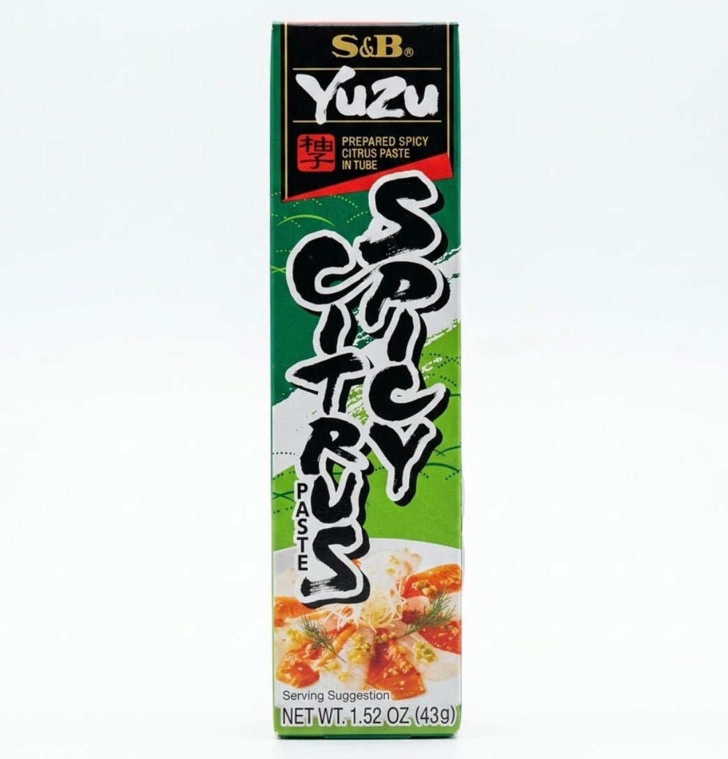 Pâte de yuzu pimentée S&B – 43 g