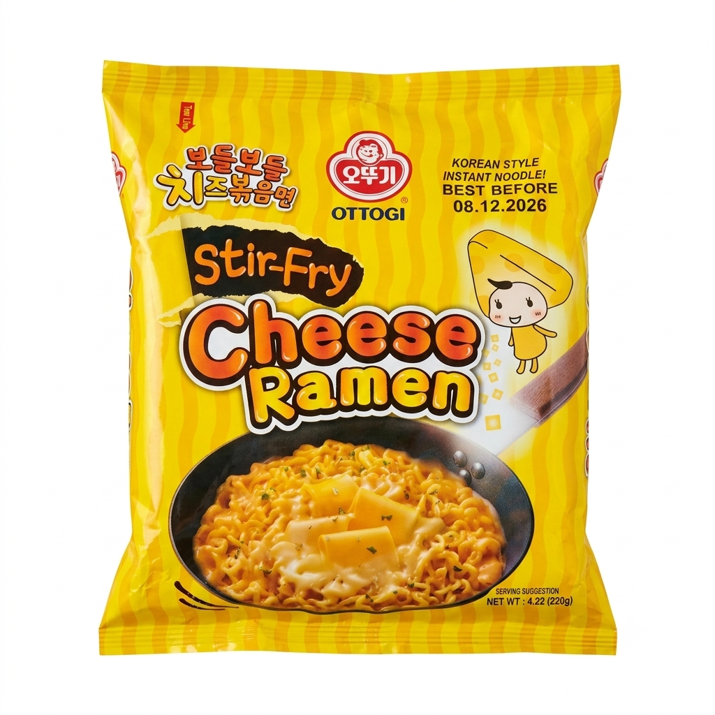 Nouilles instantanées sautées au fromage 120g OTTOGI