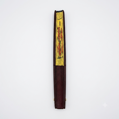 Éventail en Bambou et Soie 23cm