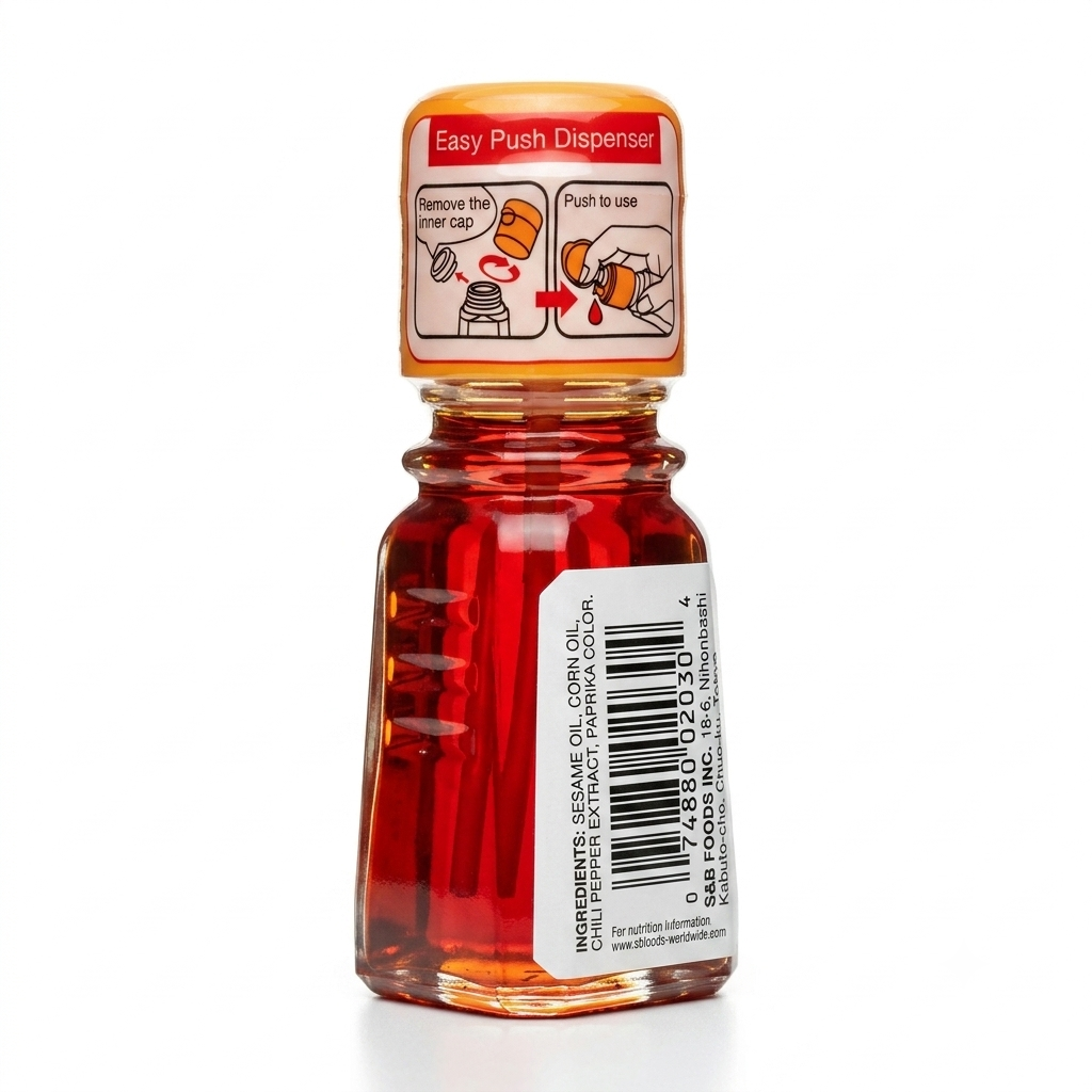 Huile de Sésame Pimentée La Yu 33ml — S&B