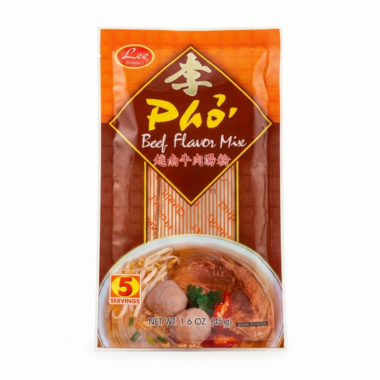 Assaisonnement pour Soupe de Bœuf Pho 5 Servings 45 g | Lee Brand
