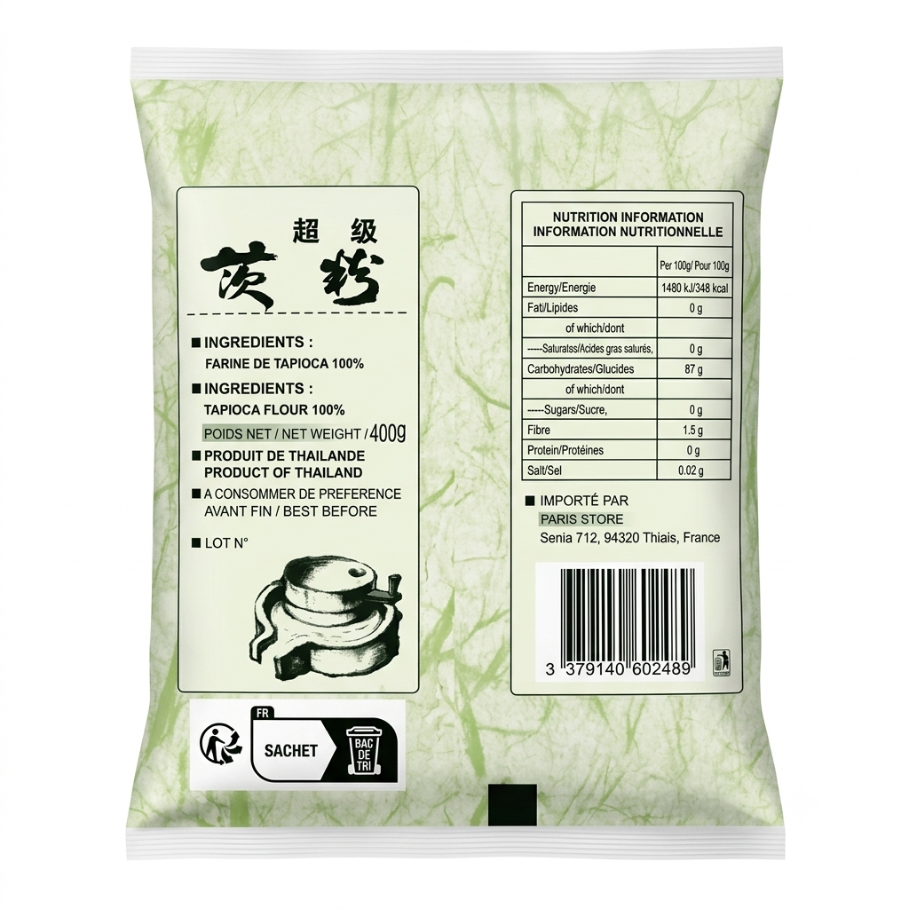 Farine de Tapioca 400 g | EAGLOBE