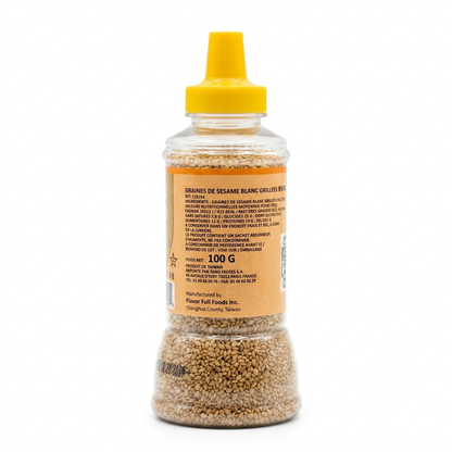 Graines de Sésame Blanches Grillées 100g — Foreway