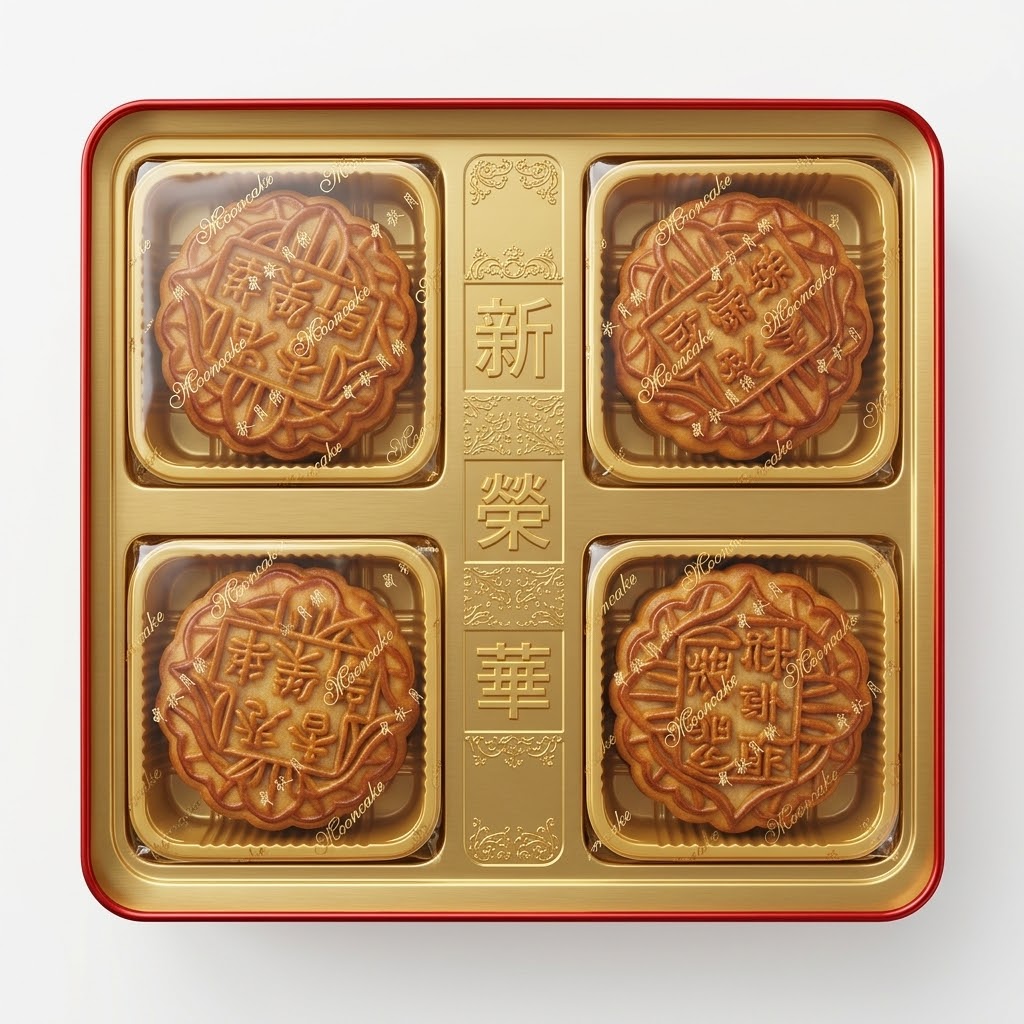 月饼-香港-白莲蓉1蛋-1盒=4x185g