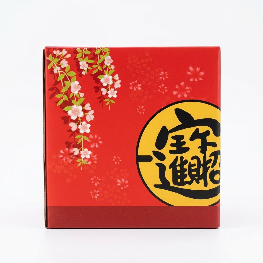 Tirelire chat porte-bonheur Maneki-neko en céramique – 11 cm JYJB