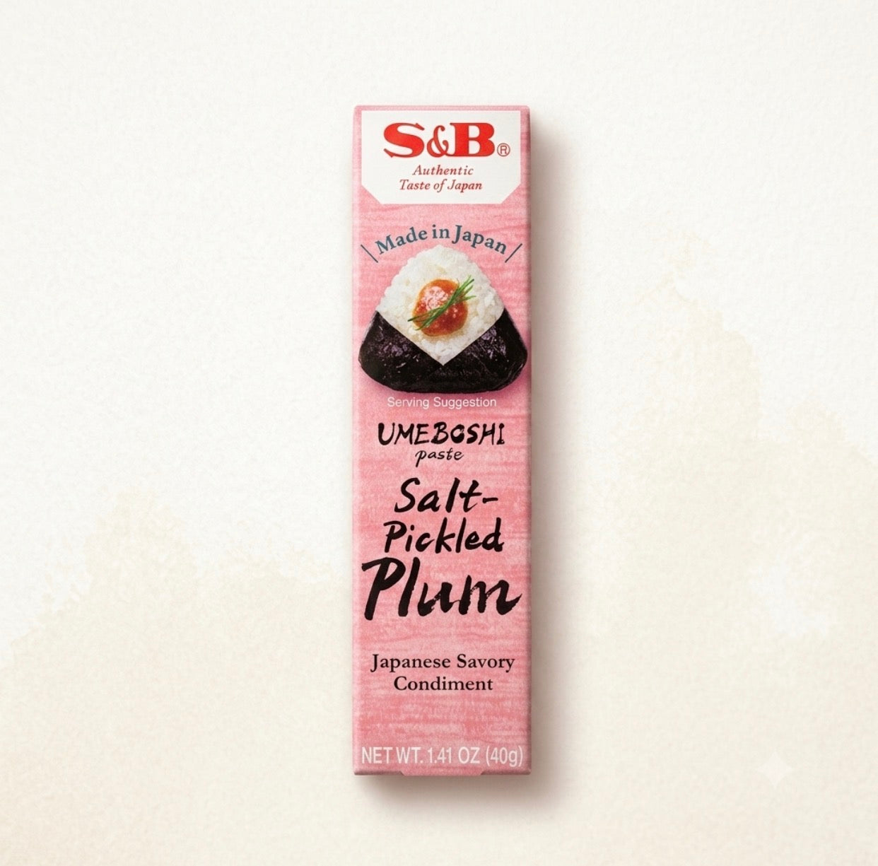 Pâte de Prune Salée Umeboshi 40g — S&B