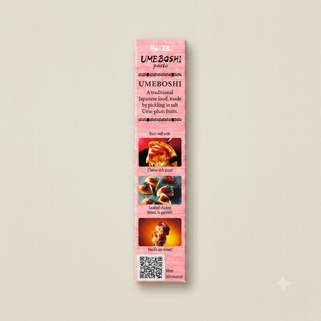 Pâte de Prune Salée Umeboshi 40g — S&B