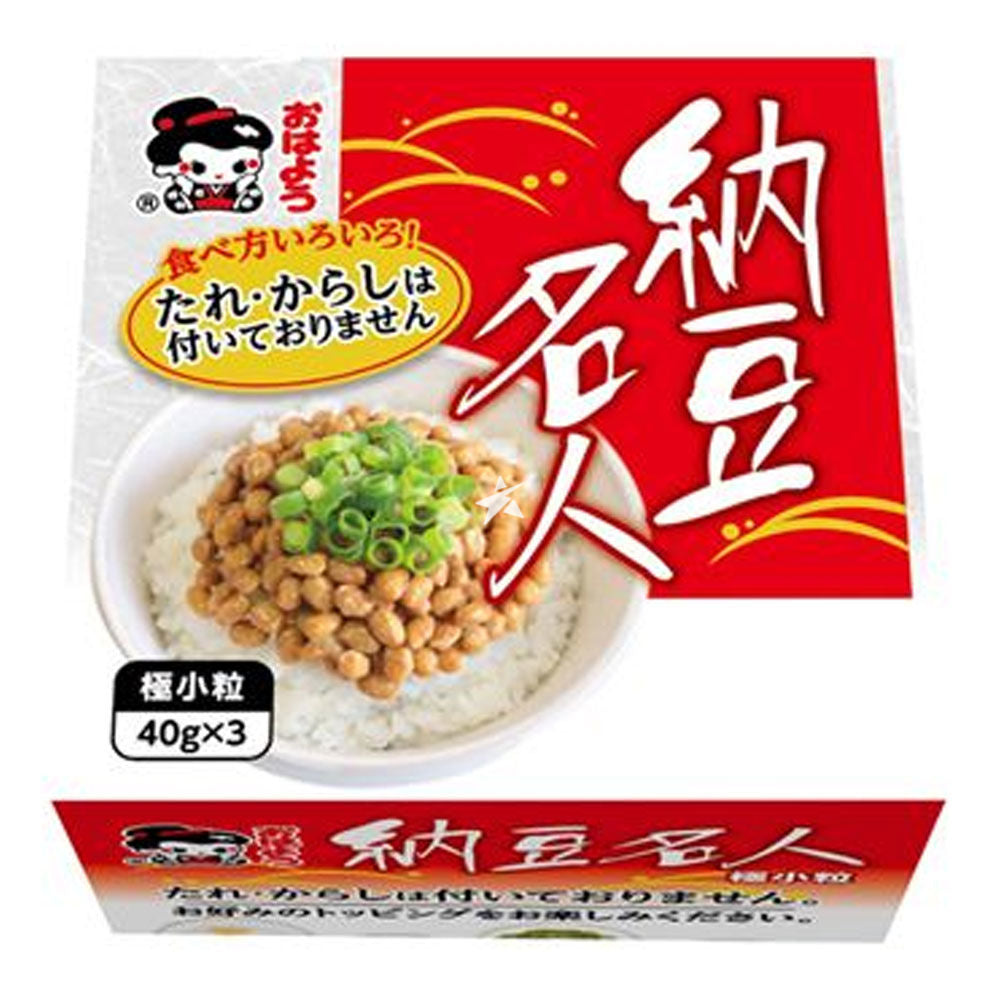 Natto extra fin MeiJin Gokukotsubu YAMADA s/sauce 40gx3p