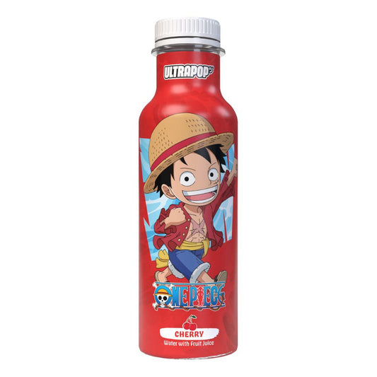 Ultra Pop One Piece Luffy Cherry, boisson au goût de cerise de 330ml