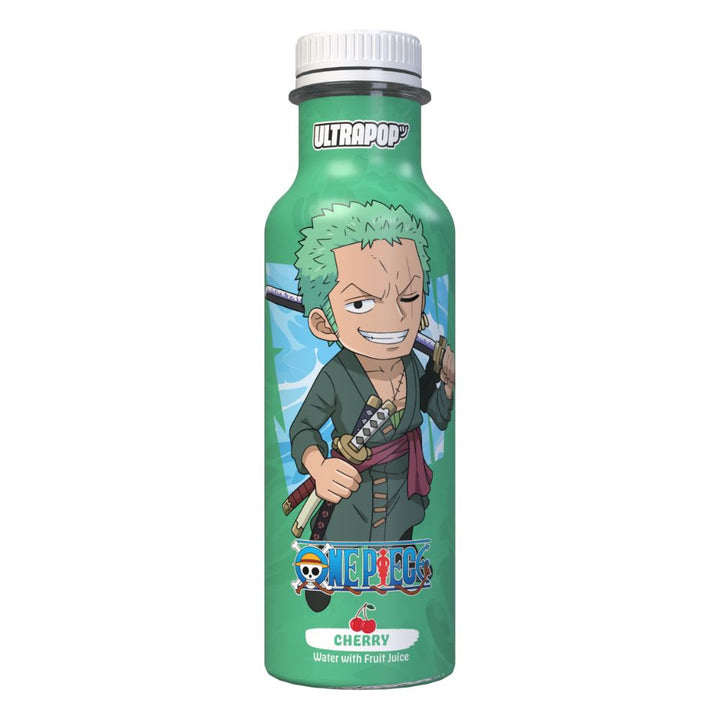 Ultra Pop One Piece Zoro Cherry, boisson au goût de cerise de 330ml