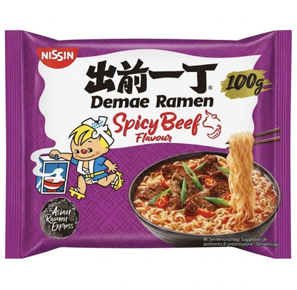 Nouilles Instantées Demae Bœuf Épicé 100 G – NISSIN