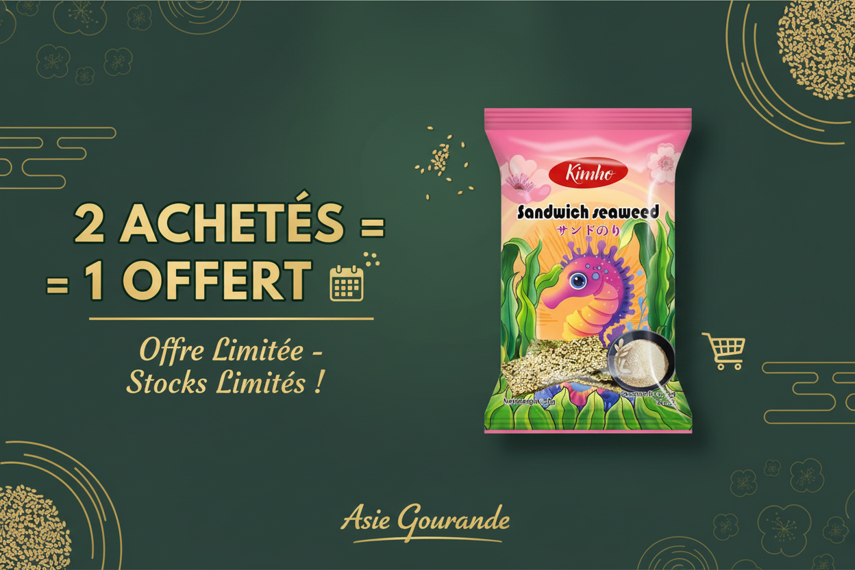 Banner Sandwich Algues KIMHO