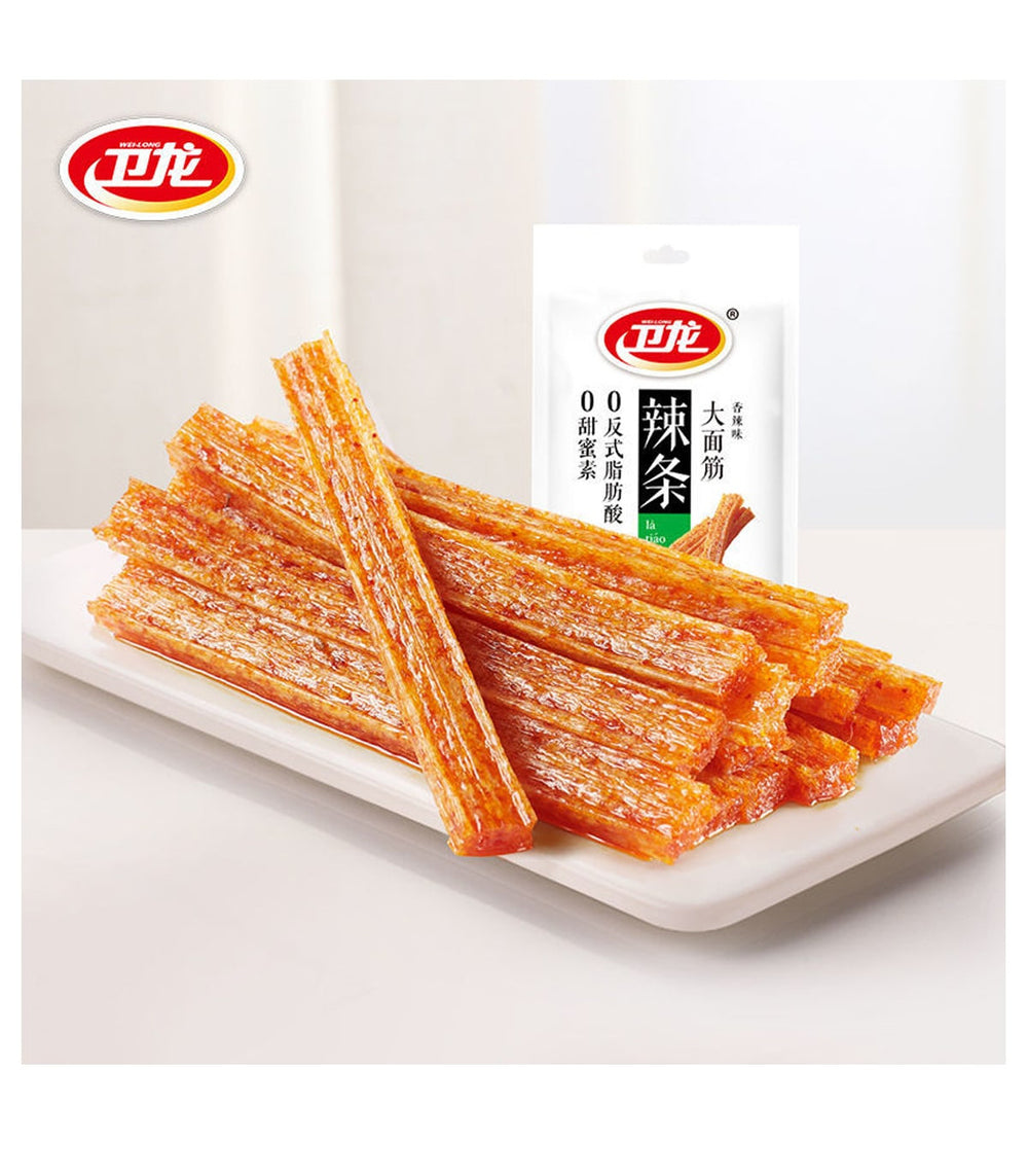 Snack gluten épicé Latiao 106g WeiLong