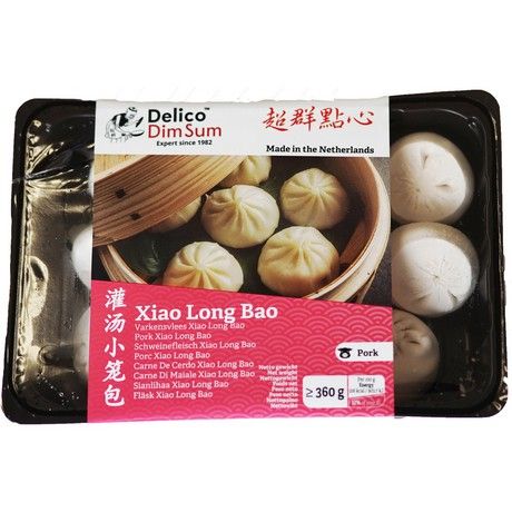 小笼包猪肉12粒360G DELICO