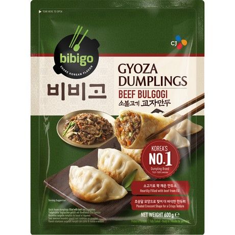 bibigo gyoza bulgogi boeuf légumes 600g