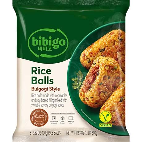 Boulettes de Riz Bulgogi 5 PCS 500g BIBIGO - Plat Coréen Surgelé