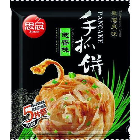 Galettes Chinoises Oignons Verts 5pcs 450g SYNEAR - Crêpes Surgelées
