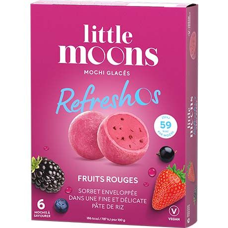 Mochi Glacé Fruits Rouges 192 G LITTLE  MOONS