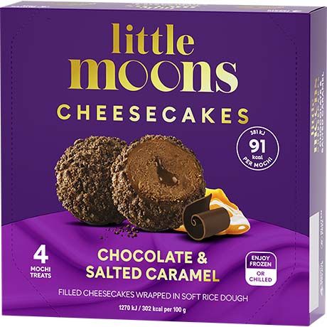 Mochi Glacé Choco-Caramel-Salé-Cheesecake 120 G LITTLE MOONS