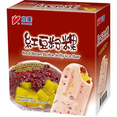 glace à l'eau Gelée de haricots rouges 4 X 75 G  SHAOMEI