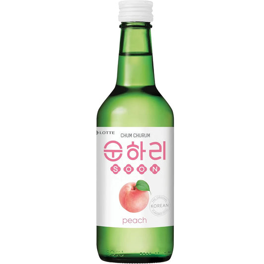 Soju chum churum Arôme Pêche 12% 350ML