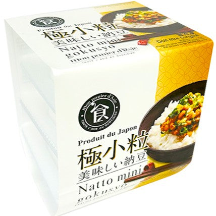 Nattō Mini Gokusyo MPA 4x40g - Soja Fermenté Japonais avec Sauce