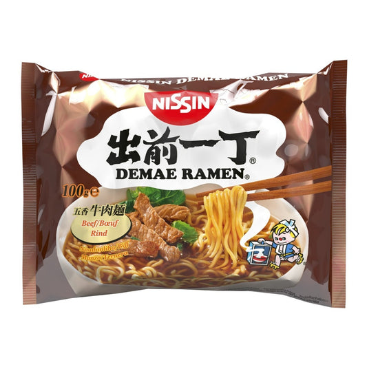 Nouilles Demae Ramen au Bœuf 100 g – NISSIN
