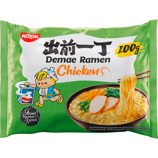 Nouilles Demae Ramen au Poulet 100 g – NISSIN