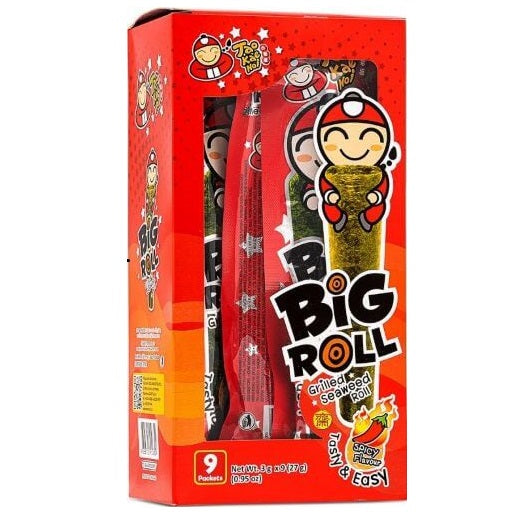 BIG ROLL ALGUE GRILLÉ SAV. ÉPICÉ 3G*9 27G