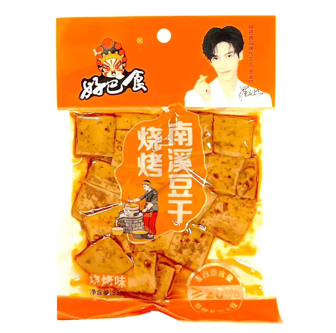 HBS 豆腐干 烧烤味 95g