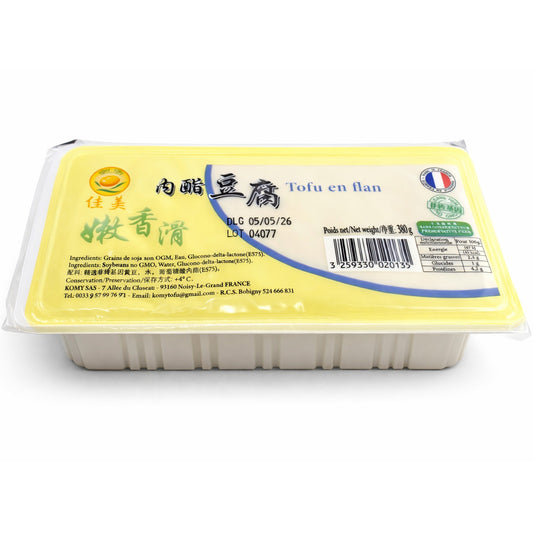 Tofu en Flan 380 g – KOMY TOFU