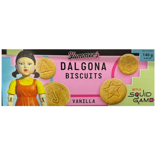 Yummer's Squid Game Dalgona Biscuits Vanilla & Butter