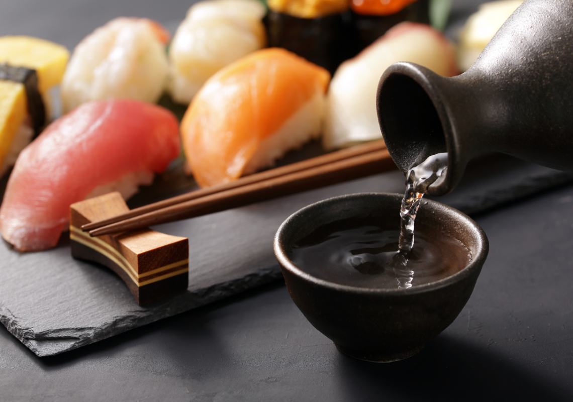 Sake Japonais-Alcool à la base de riz au coeur de la culture japonaise